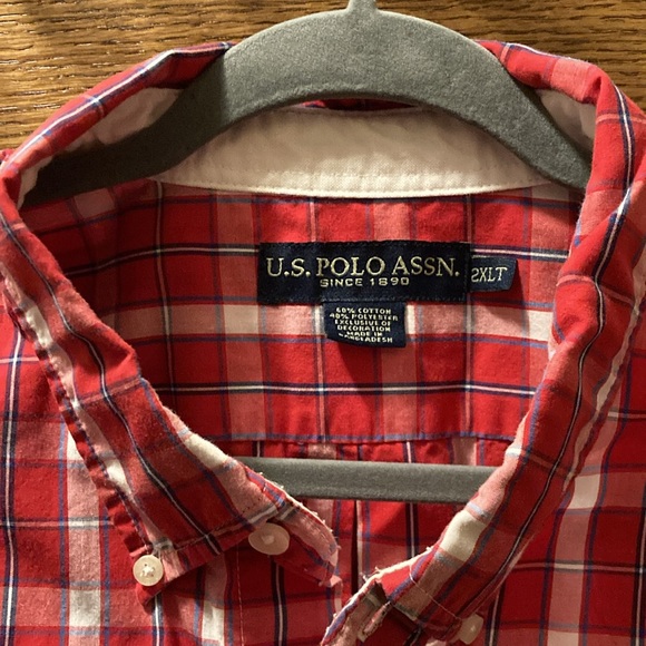 US Polo Assn - short sleeve button down shirt -big and tall - Picture 4 of 4